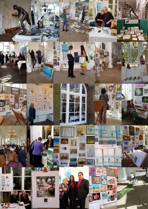 Art Exhibition collage
